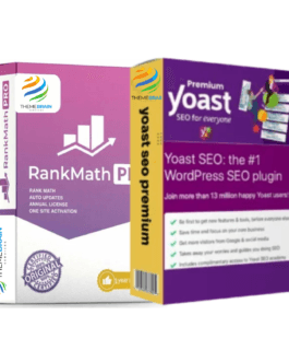🚀Premium SEO Plugin Bundle: Yoast SEO Premium + Rank Math Pro