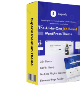 Superio Premium Theme – Best WordPress Job Board Solution