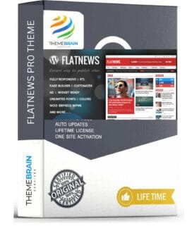 FlatNews – The Ultimate Responsive News & Magazine WordPress Theme 🚀