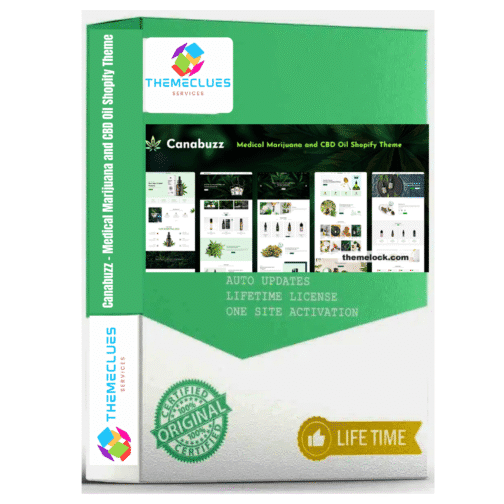 Canabuzz – Medical Marijuana & CBD Oil Shopify Theme 🌿💚