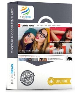 ClickMag – Premium Blogger Template for Viral Content & News Sites 🚀