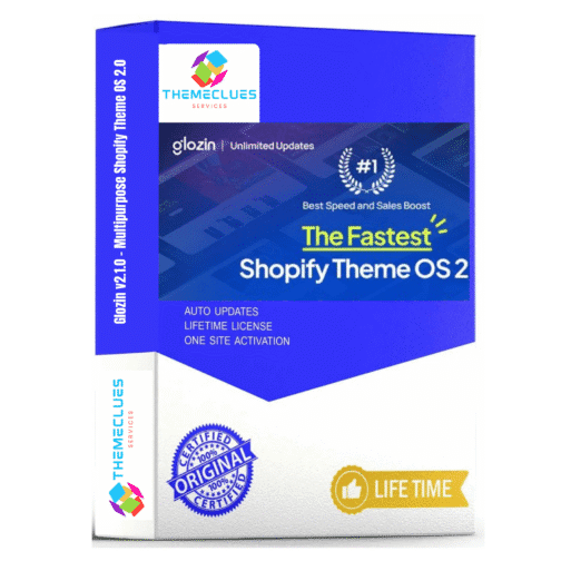 Glozin v2.1.0 – Multipurpose Shopify Theme (OS 2.0) 🚀
