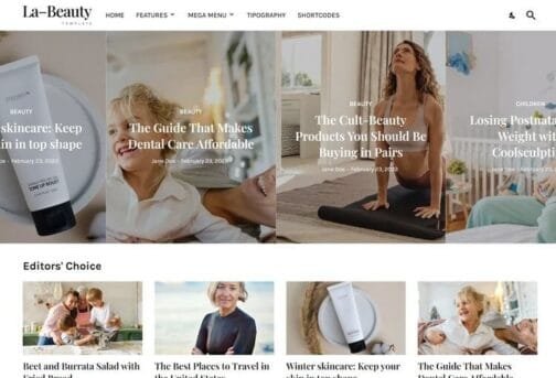 La-Beauty – Premium Blogger Template for Fashion, Lifestyle & Beauty Blogs 💄✨ - Image 2