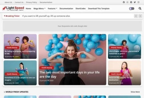 Light Speed – Premium Blogger Template for Ultra-Fast Performance & SEO 🚀 - Image 2