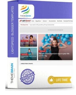 Light Speed – Premium Blogger Template for Ultra-Fast Performance & SEO 🚀