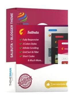 Salbuta Blogger Theme