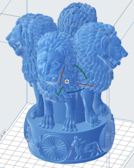 3D Ashoka Stambh Model – High-Quality Digital File for 3D Printing