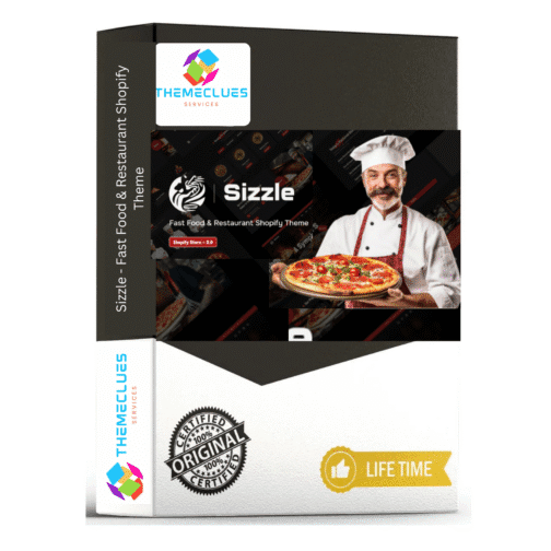 Sizzle – Fast Food & Restaurant Shopify Theme 🍔🍕