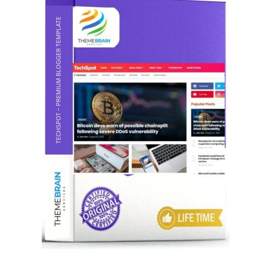 TechSpot – Premium Blogger Template