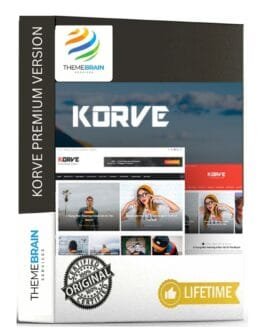 Korve Blogger Template