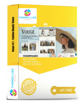 Vouge v1.1 – Fashion Shopify Theme 👗✨