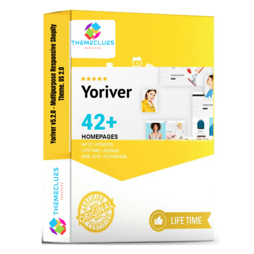 Yoriver v5.2.0 – Multipurpose Responsive Shopify Theme (OS 2.0) 🚀