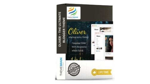 Oliver Photography Blogger Theme